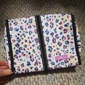 Leopard Print Scout Hanging Cosmetic Bag